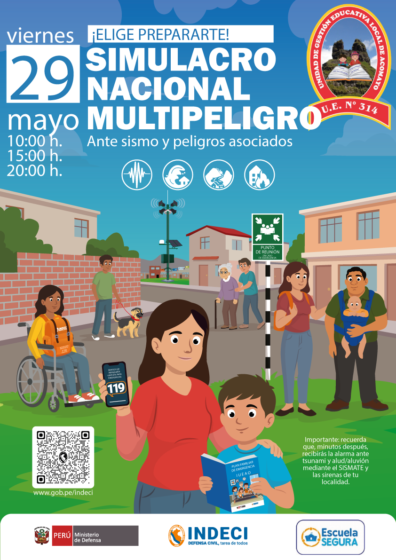 PRIMER SIMULACRO NACIONAL MULTIPELIGRO 2026