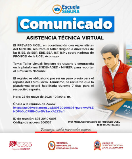 ASISTENCIA TÉCNICA VIRTUAL.