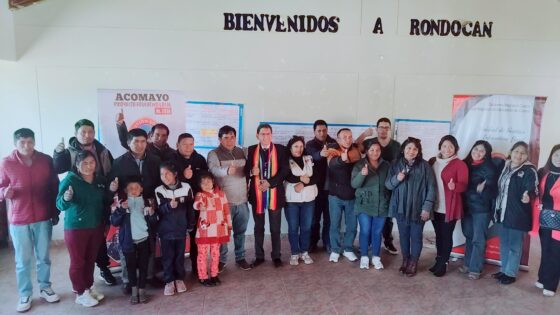 RONDOCAN FORTALECE LA CONSTRUCCIÓN PARTICIPATIVA DEL PROYECTO EDUCATIVO LOCAL ACOMAYO AL 2036.